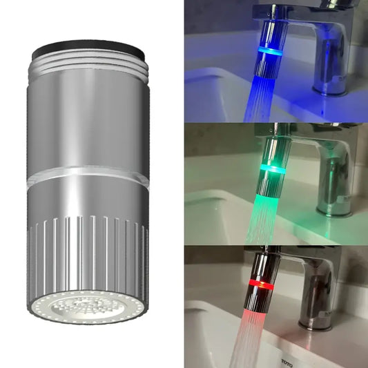 Grifo de agua LED de colores sensibles a la temperatura🚿